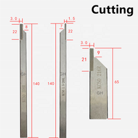 Outil de coupe en alliage dur UF20 KC50 pour tour CNC, outil de tournage brasé en carbure de tungstène pour l'aluminium, l'acier, l'alliage de fer