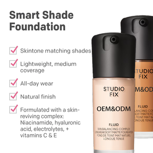 Fondotinta Liquido Opaco Impermeabile Idratante di Lunga Durata Cruelty Free di Alta Qualità a Marchio Privato per Fondotinta Fit Me - Product Image 3