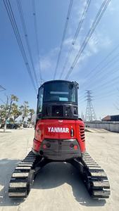 Gebruikt 3 ton mini-graafmachine Yanmar Vio35 30 55, tweedehands werktuig, origineel ontwerp, goede staat, te koop - Product Image 3