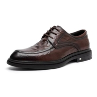 Chaussures en cuir italiennes minimalistes faites à la main pour hommes, idéales pour les fêtes, le quotidien et le bureau – Vente en gros de luxe