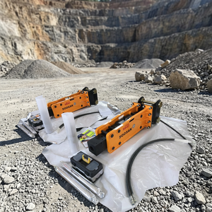Marteau hydraulique de type supérieur SB43 pour excavatrice de 6 à 9 tonnes - Outil robuste pour le concassage de roches et la démolition de béton - Product Image 4