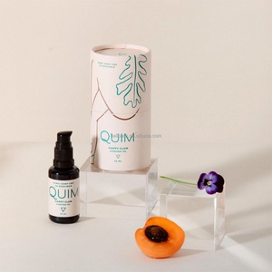 Tubes en papier recyclé personnalisés en gros avec logo pour l'emballage de flacons d'huiles essentielles pour les soins de la peau - Product Image 1