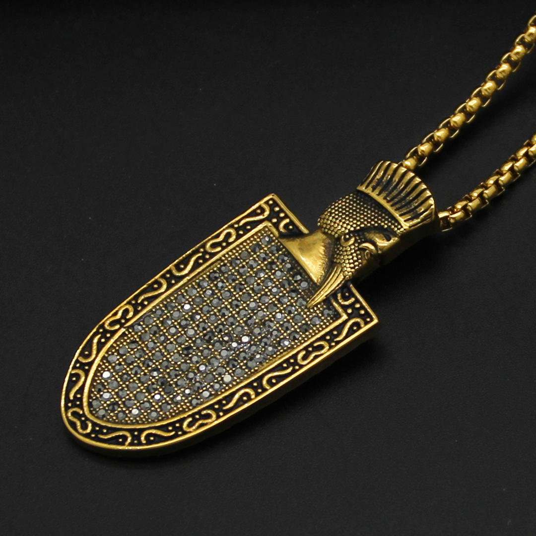 Pendentif simple en or sans chaîne