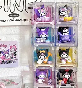 Vente en gros de mini boîte mystère populaire Sanrio Little Witch mini jouets trick-ou-treaters combinés MOE micro boîte aveugle jouets en gros