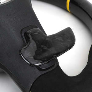 Volante Deportivo de Fibra de Carbono Forjado Personalizado con Alcántara para Benz Clase A W221 AMG W177 W212 W222 <span class=keywords><strong>W213</strong></span> W205 W176 W166 W167 - Product Image 5