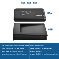 Mini lecteur de cartes USB, 125KHz, nouveau modèle, pas cher, interface USB, carte EM, clavier virtuel, ordinateur de bureau