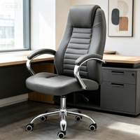 Chaises de bureau modernes en cuir de haute qualité, idéales pour les cadres, les hôpitaux, les hôtels et les écoles