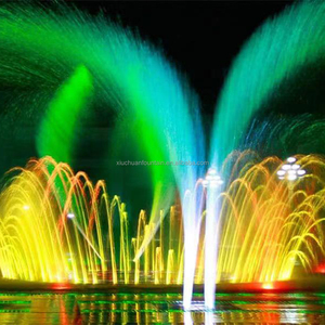 Fontana Musicale LED Personalizzata per Decorazione di Giardini in Pietra, Danza Oscillante, Direttamente dalla Fabbrica - Product Image 1