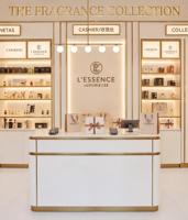 Support de distributeur de parfum personnalisé avec logo, vitrine de présentation de parfum pour magasin de détail