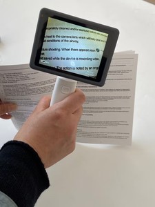 <span class=keywords><strong>Mini</strong></span> cámara portátil laringoscopio Sensor de vídeo reutilizable de mano CMOS para niños adultos tarjeta de memoria infantil almacenamiento de datos 1 año - Product Image 4