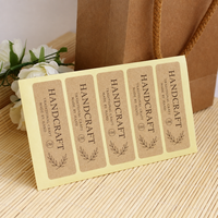 Rouleaux d'autocollants en kraft écologiques imperméables personnalisés pour flacons et pots de parfum avec impression de logo et de couleur, taille et forme personnalisées
