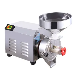 China Hot Selling Small Stainless Steel Commercial Nut Peanut Butter Jam Mill Grinding Grinder Making Machine Set For Sale