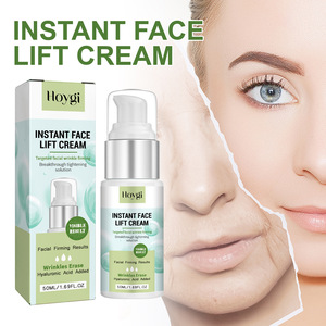 Crema Facial Instantánea con Ácido Hialurónico, Reafirmante, Antiarrugas, Hidratante y Antienvejecimiento - Product Image 1