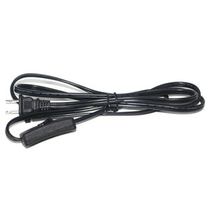 สายไฟปลั๊ก US/EU 220V พร้อมสวิตช์ไฟกระแสสลับสำหรับสายไฟ LED สำหรับเครื่องใช้ในบ้านและการใช้งานคอมพิวเตอร์ - Product Image 3