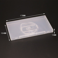 Étuis portables en plastique transparent SUNSHING pour PSP, étuis légers de remplacement pour jeux UMD
