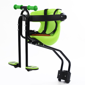 Siège enfant avant pour vélo de montagne, garde-corps complet, siège bébé à dégagement rapide, siège auto - Product Image 1