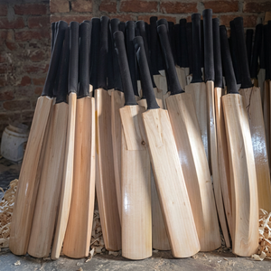 Cricket de haute qualité, léger, écologique, cousu à la main, durable, en bois, épaisseur 38 mm, logo personnalisé, ambidextre, taille adulte - Product Image 2