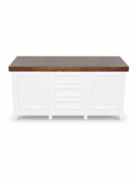 Table de buffet pliante en contreplaqué de 183 cm pour réceptions, mariages, hôtels et restaurants