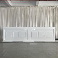 Table de bar haute portable en acrylique de luxe moderne FSDKX pour mariage