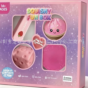 Wholesale Sensory Squishy Kit 8-Piece Set Decompression <b>Toys</b> Slow Rebound Pinchable Dolls for Kids Office <b>Desk</b> - Product Image 6