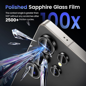 ฟิล์มกันรอยเลนส์กล้องแบบเต็มจอ สำหรับ Samsung Galaxy S25 FE ป้องกันรอยขีดข่วน ลายตาเหยี่ยว สำหรับ Samsung S25 - Product Image 3