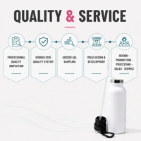 Gobelet isotherme personnalisé en acier inoxydable à double paroi avec poignée amovible, logo personnalisé, emballage couleur, OEM ODM