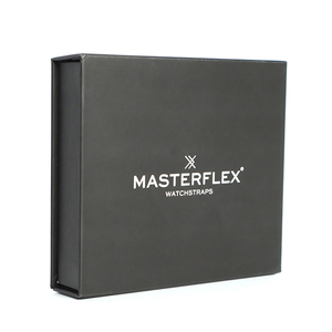 Caja de Regalo Magnética de Cartón Rígido Negro Mate con Logotipo Impreso Personalizado, Estilo Libro - Product Image 3