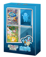 Nouvelles cartes à collectionner chinoises Surprise : Bulbasaur, Squirtle, Charmander – Coffret cadeau Premier Partenaire 151 Pokémon – Boîte de boosters – Jeux de société