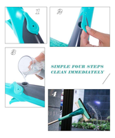 Masthome 2 en 1 raclettes de douche de nettoyage flexibles durables de haute qualité