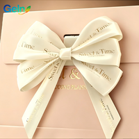 Bolsa de Regalo de Papel de Lujo con Asa y Logotipo Personalizado, 100 Unidades/Caja, para Clientes VIP, Regalos Corporativos