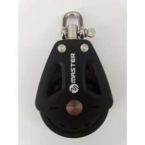 Poulie à roulement pour voilier Master BP-7201F, simple/rotative, diamètre de roue 72 mm, diamètre de câble 12 mm, matériel marin - Product Image 3