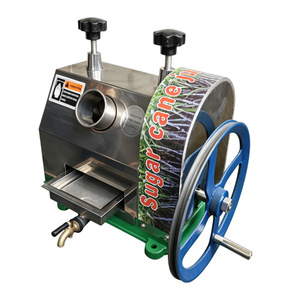 Extractor de Jugo de Jengibre y Caña de Azúcar Manual de Acero Inoxidable Comercial - Product Image 1
