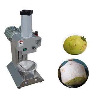 Machine électrique commerciale à peler les noix de coco vertes, en acier inoxydable 304, automatique, pour fruits frais et jeunes noix de coco, légumes et coques - Product Image 1