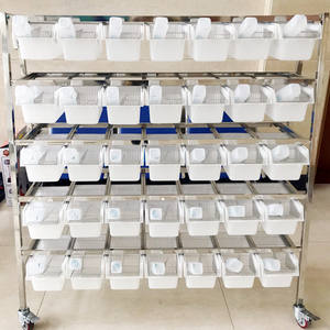 <span class=keywords><strong>Cage</strong></span> à rats de laboratoire en acier inoxydable/plastique - Anti-évasion, grande capacité, norme ISO - Product Image 5