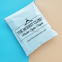 Emballage personnalisé pour vêtements, enveloppes d'expédition en plastique pour courrier, pochettes d'expédition biodégradables en polyéthylène