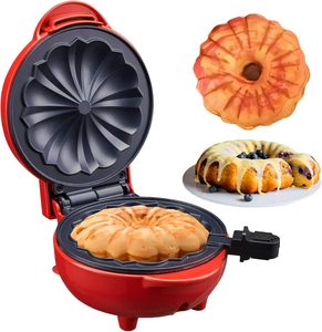 Crêpière Électrique Mini Personnalisable - Usage Domestique Compatible 110V/220V, Idéale pour des Petits Gâteaux Citrouille et des Donuts (5 Couleurs) - Product Image 1
