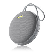 Haut-parleur UFO avec lumière RGB, subwoofer de bureau sans fil pour assistant vocal IA 5.4, super basses, étanche, portable, son ABS