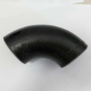 Высококачественный график 40 80 углеродистая сталь фитинги для труб локоть черный цвет гладкая обработка поверхности низкого давления - Product Image 3