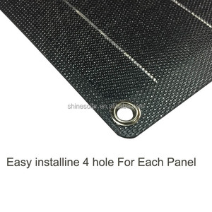 10 w 20 w 30 w 40 w petit watt panneau solaire flexible pour le toit - Product Image 5