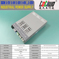 Alimentation à découpage industrielle SMPS 3000W, entrée triphasée 380VAC vers sortie CC 0-160V 170V 180V 190V 200V 220V, transformateur