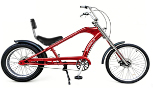 4Biolab 20 "-24" Vélo Cruiser pour hommes Style rétro Vélo de plage Vélo <span class=keywords><strong>Chopper</strong></span> - Product Image 6