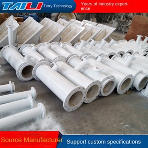 TAILI工業用セラミック耐摩耗性スチールライン複合パイプ肘とティー継手付き - Product Image 6