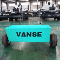 Machine à étaler le béton VANSE VS1000, à poussoir manuel, facile à utiliser, avec clé de réglage en émeri