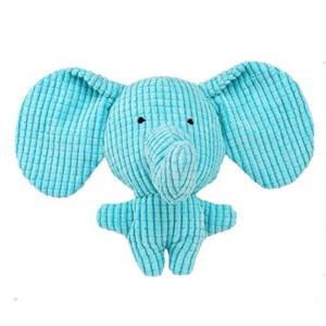 Jouets en peluche mignons en forme de petit canard jaune, d'éléphant et de chien qui font des sons, un jouet amusant et divertissant pour animaux de compagnie, idéal pour l'export. - Product Image 1