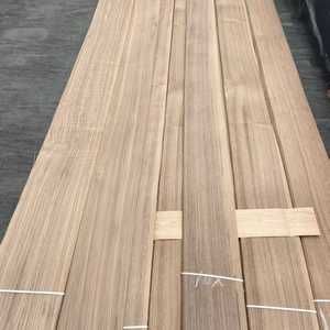 Impiallacciatura naturale in legno di noce nero, fogli di impiallacciatura in vero legno per mobili di lusso e decorazioni d'interni - Product Image 1