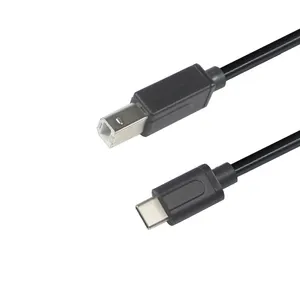 Кабель-Переходник USB C на миди Электронный музыкальный инструмент конвертер Кабель USB-B 2,0 для USB-C Кабель для принтера