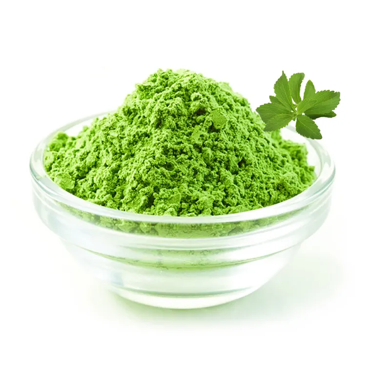 Fabrik Großhandel Bio EU Standard Grüntee Pulver Matcha Tee Stevia Geschmack Matcha