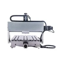 Mini routeur CNC 3020 3040 6040 Graveur USB Refroidissement par air Broche à vis à billes en aluminium Machine de fraisage et de perçage Tour à bois