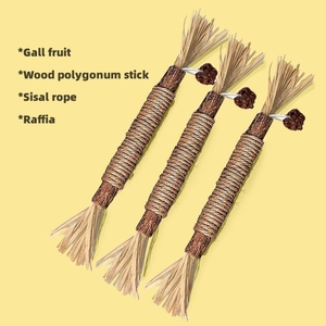 Bâtonnets de Soin Dentaire 100% Naturels pour <span class=keywords><strong>Chat</strong></span> en Rotin et Herbe à <span class=keywords><strong>Chat</strong></span> Argentée, Bâtonnets de Nettoyage des Dents à la <span class=keywords><strong>Menthe</strong></span> pour Chatons, Jouets à Mâcher pour <span class=keywords><strong>Chat</strong></span> - Product Image 4