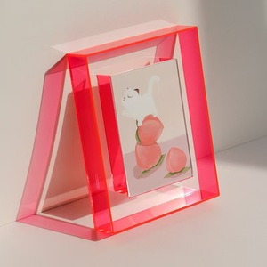 Marco de Fotos Acrílico Personalizado OEM, Marco Transparente de Sobremesa, Soporte de Exhibición Flotante <span class=keywords><strong>para</strong></span> Fotos de 4x6, 5x7, 6x8, 8x10 - Product Image 5